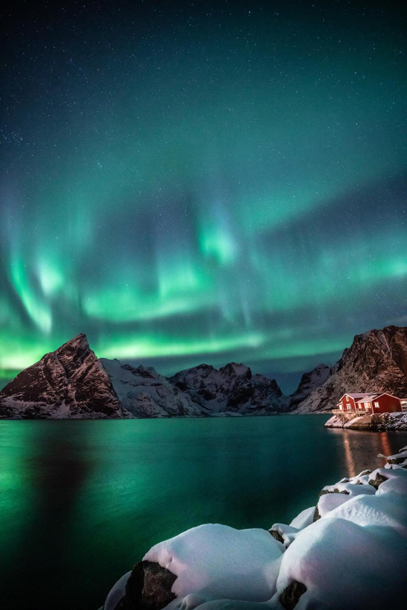 Hotel Toppoy Rorbuer Reine Exteriér fotografie