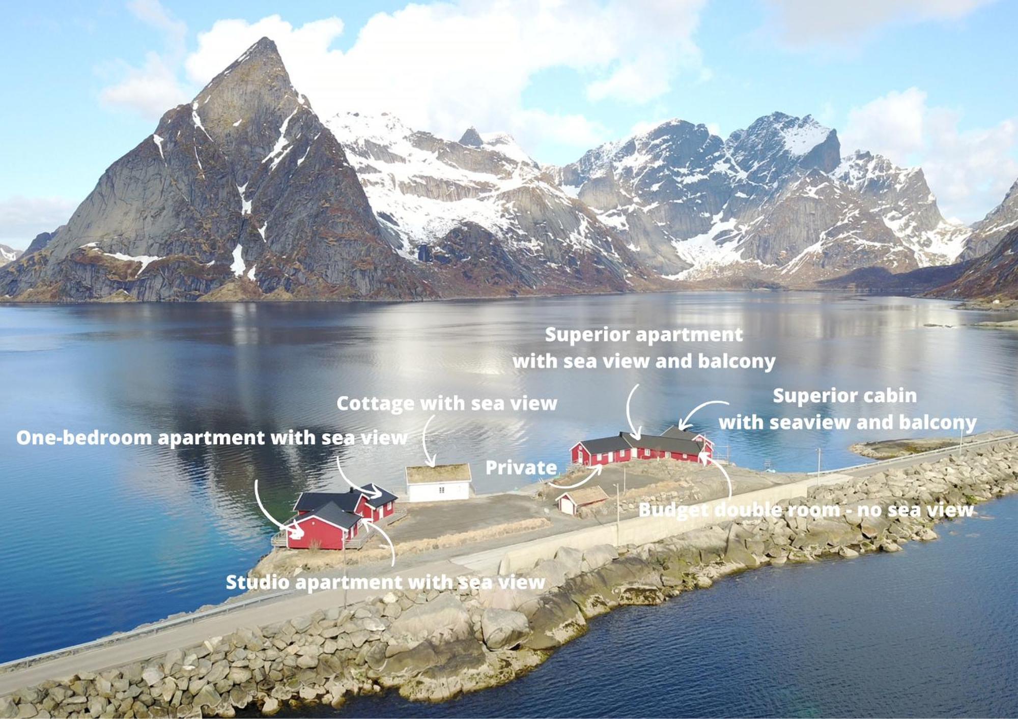 Toppoy Rorbuer Reine Exteriér fotografie